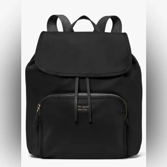 Kate Spade: Nylon + Leather Medium Backpack ♠️ Kate Spade New York Chelsea Medium Women main image 4